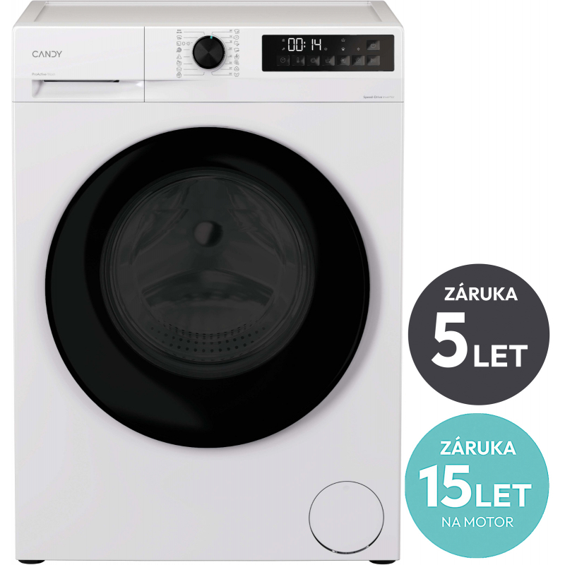 Pra�ka se su�i�kou Candy GWD 485SB6-S 