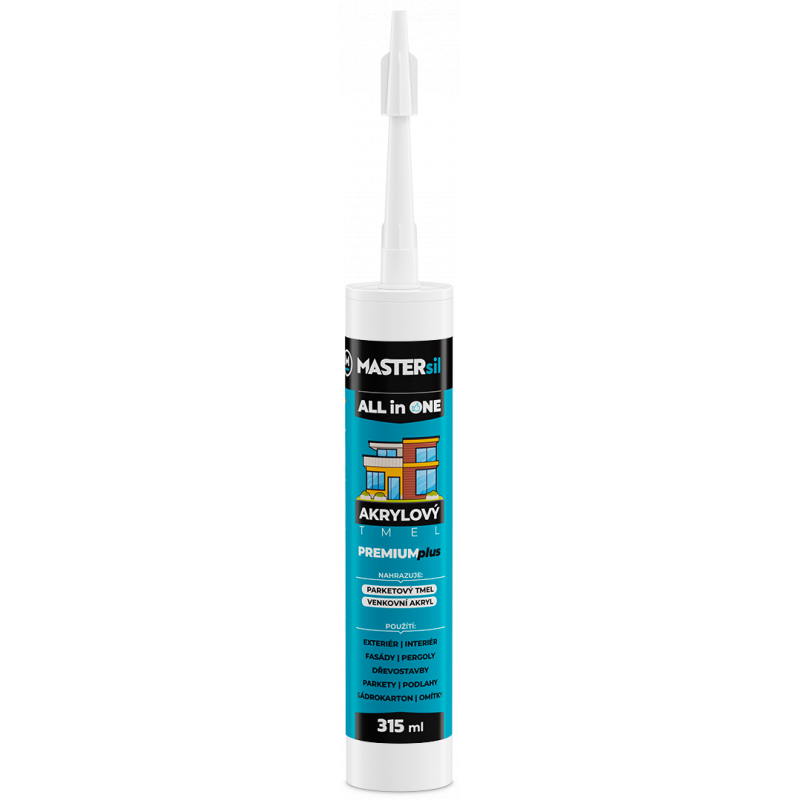315ml tmel akryl�tov� venkovn� b�l� Premium plus All in One Mastersil