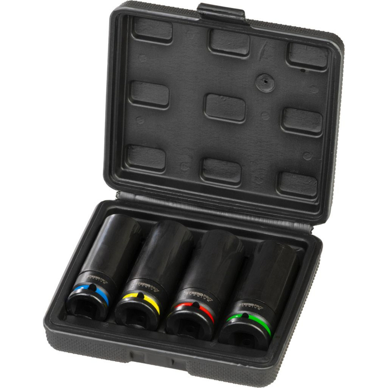 Sada 4ks CrV 1/2" hlavic 22-21-19-17 mm Strend Pro