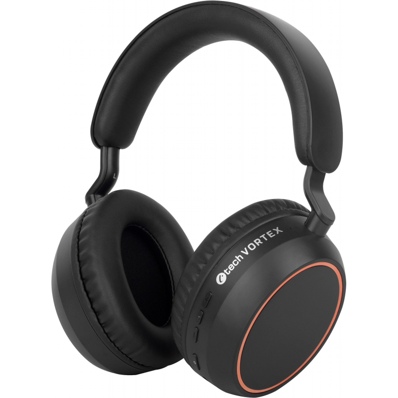 Bluetooth sluchátka C-TECH Vortex (BHS-01), černá