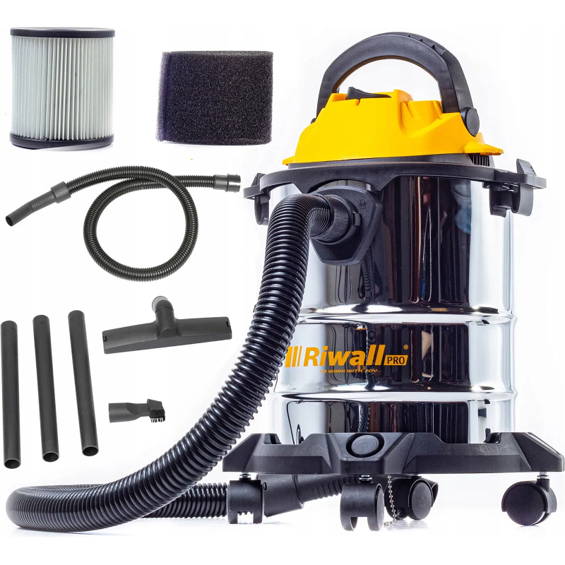 Vysavač dílenský 15l/1000W Riwall Home