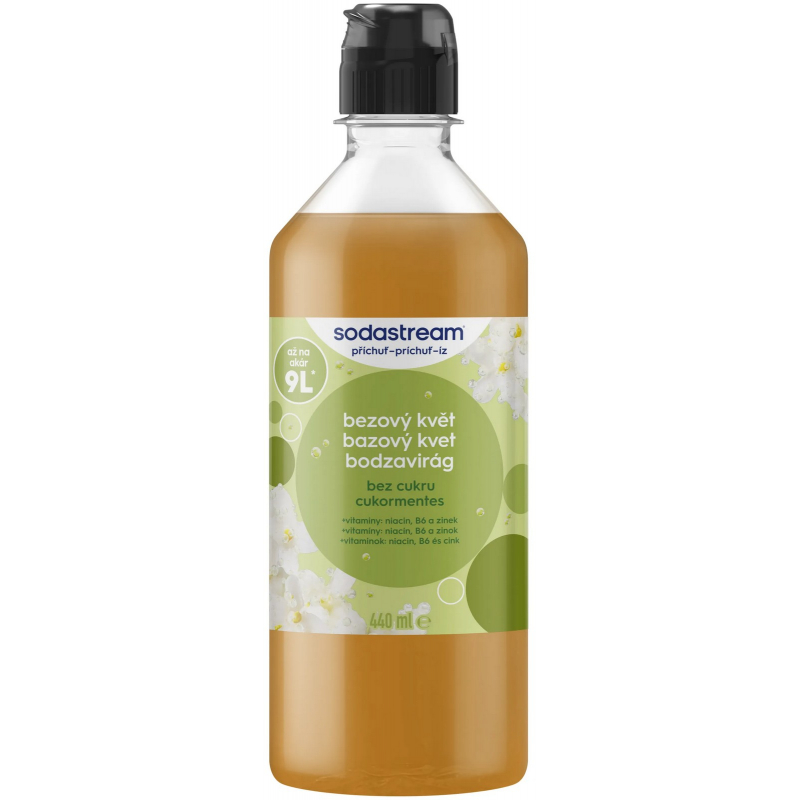 SODASTREAM příchuť Bezinka Zero s vitamíny 440 ml DC