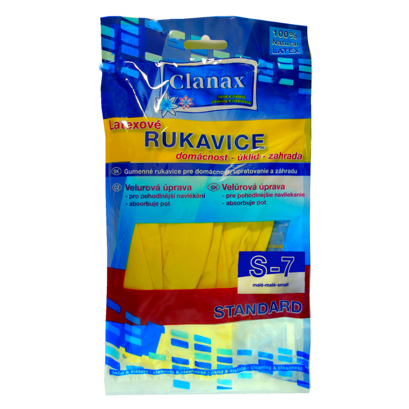 Rukavice úklidové Clanax STANDARD S-7
