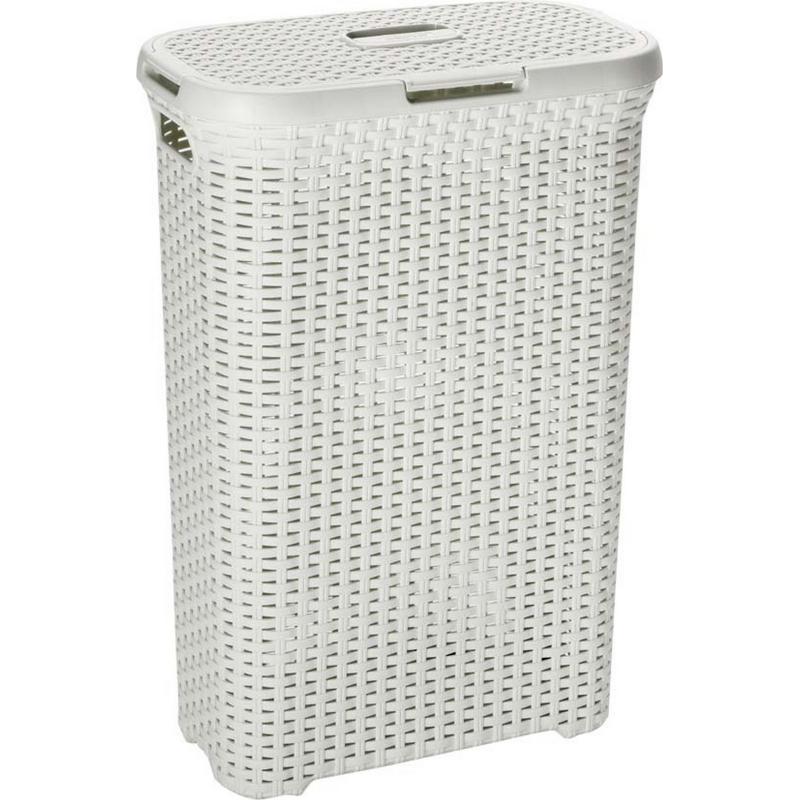 Koš na špinavé prádlo Curver RATTAN STYLE 40l krémový 00709-885