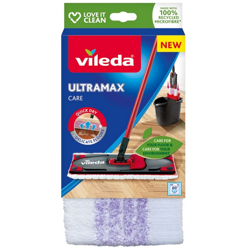 Vileda UltraMax Care n�hrada z recyklovan�ch vl�ken