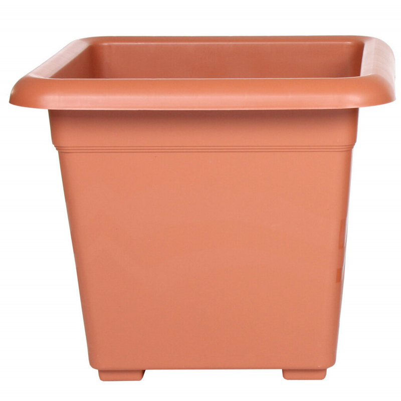 Květináč samozavlažovací QUATTRO Aqua Pro terakota 30 x 30 cm