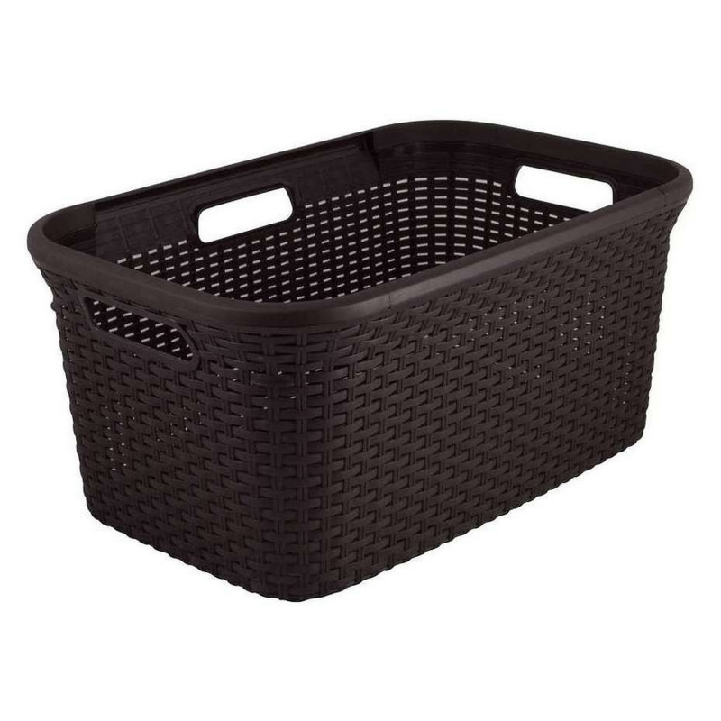 Ko� na �ist� pr�dlo Curver RATTAN STYLE 45l hn�d� 00708-210