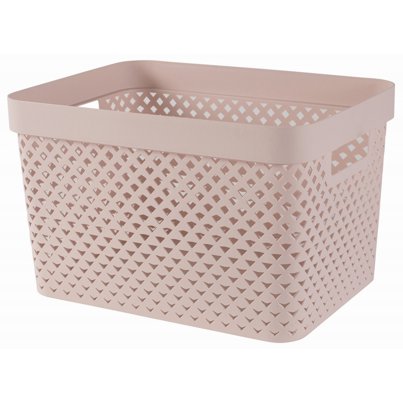 Košík Curver PURE Pink clay 17 l