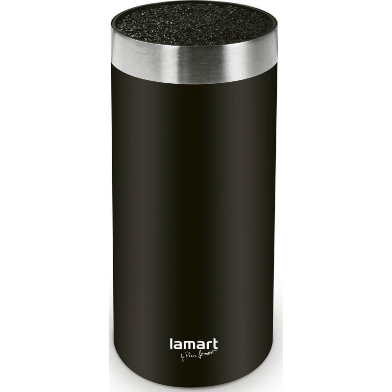 Blok na nože Lamart SNAP černý 22,5 cm, LT2149