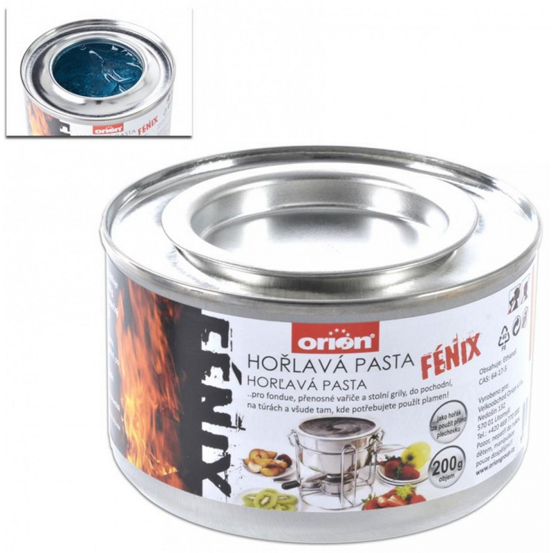 Fondue hořlavá pasta FIREGEL 200 g