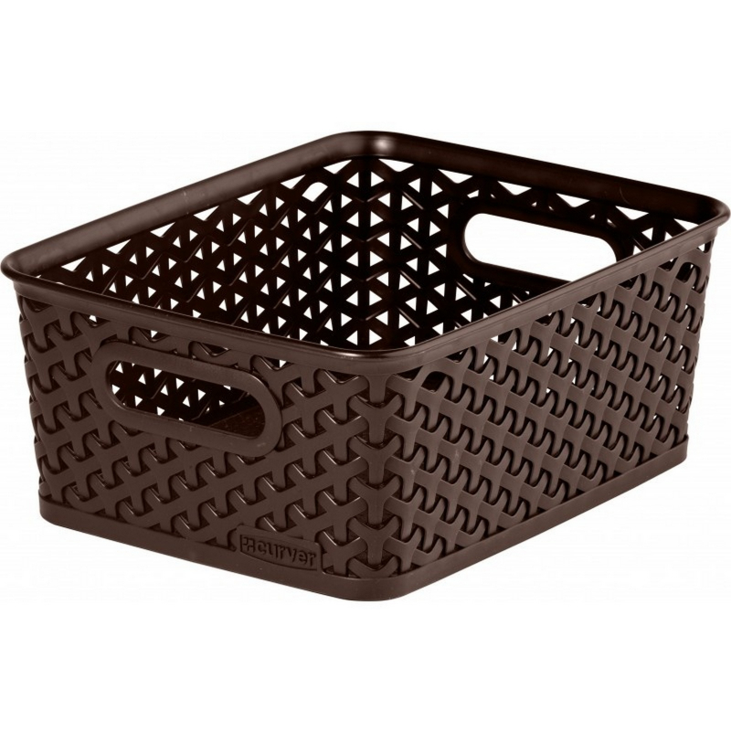 Box úložný Curver MY STYLE S tm.hnědý 03610-210