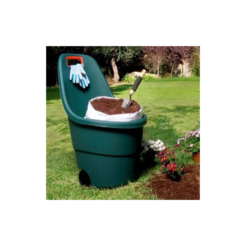 Vozík univerzální KETER Garden Easy GO 55 l - zelený