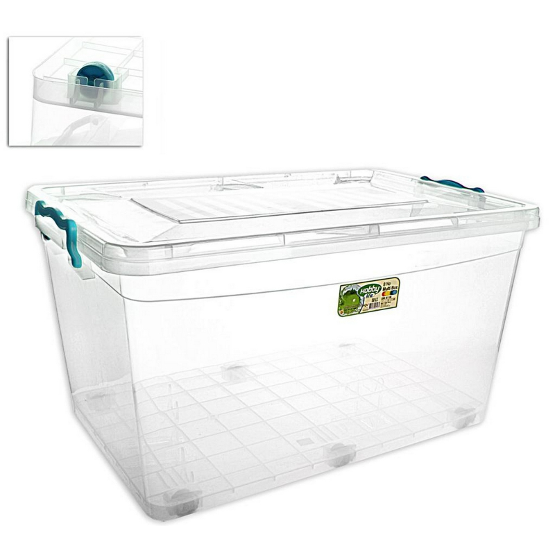 Box UH multi s víkem 50l obdélník s kolečky