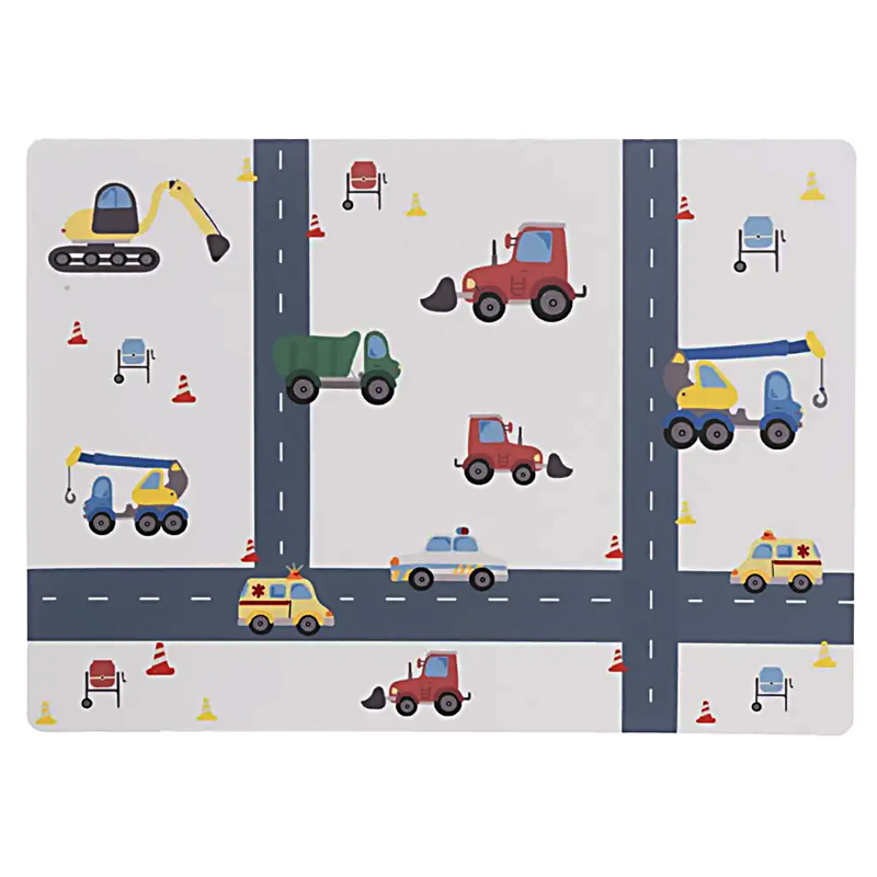 Prost�r�n� plastov� d�tsk� AUTA 35x25cm