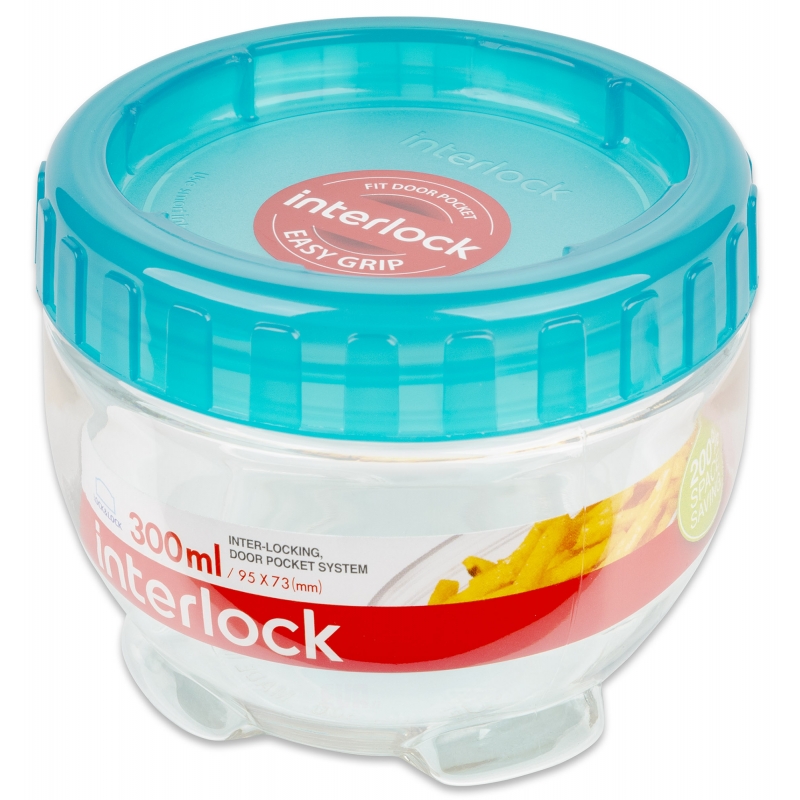 Dóza na potraviny Interlock 300ml