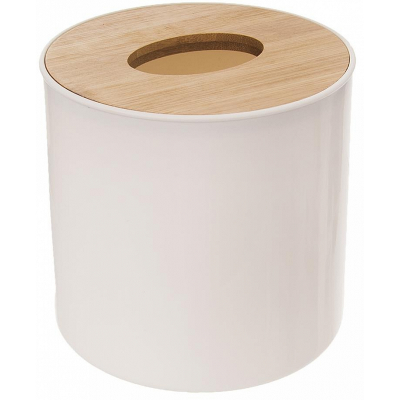 Koš odpadkový kosmetický plast / bambus WHITNEY