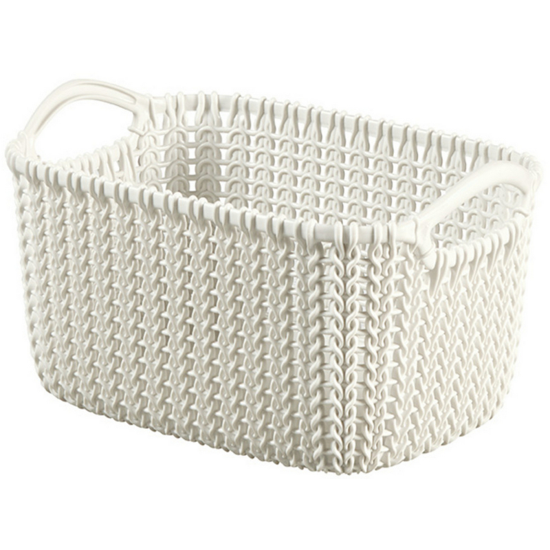 Košíček Curver KNIT 3l krémový 03675-X64