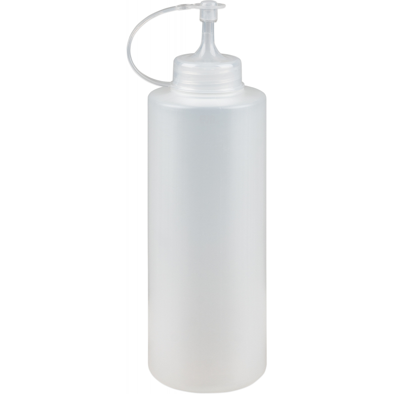 Láhev dávkovací bílá 600ml