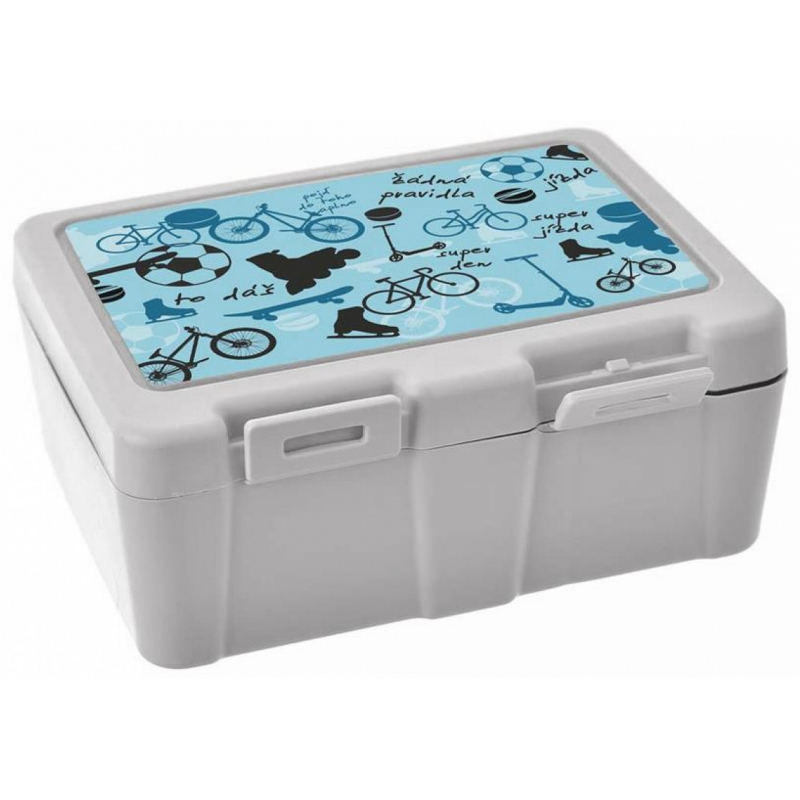 Box sva�inov� Lunch d�len� 18 x 14 x 7,5 cm Sport