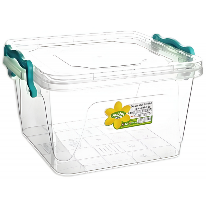 Box UH multi s víkem 2,4l čtverec