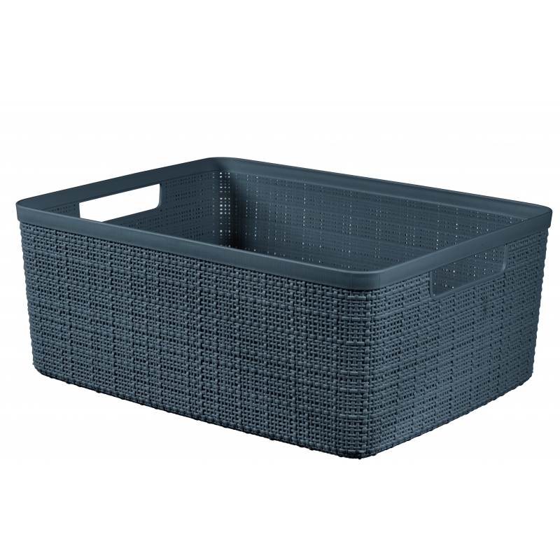 Košík Curver JUTE S 5l tmavěšedý