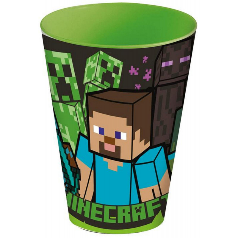 Kelímek plastový MINECRAFT 430ml