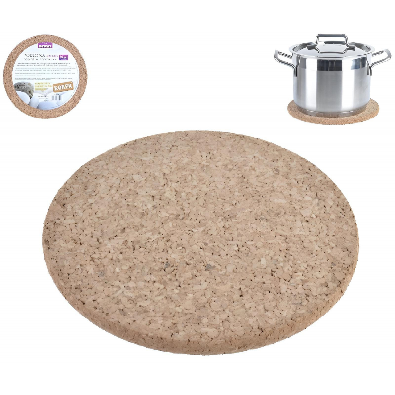 Podložka pod hrnec korek 19cm