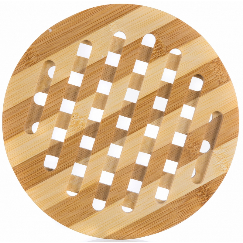 Podložka dřevěná kulatá Banquet BRILLANTE Bamboo 18 cm