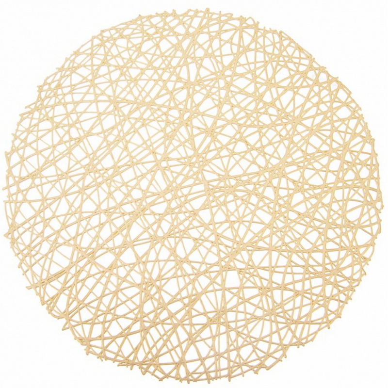 Prostírání UH kulaté 39 cm zlaté