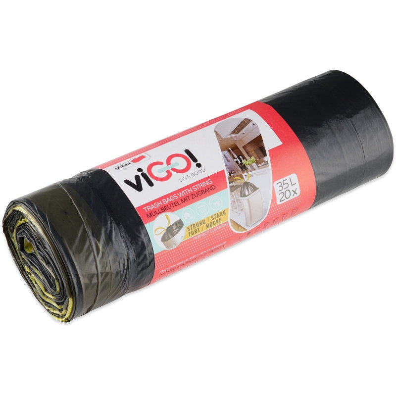 20x pytle na odpad viGO zatahovací 35l, pevné 22µm