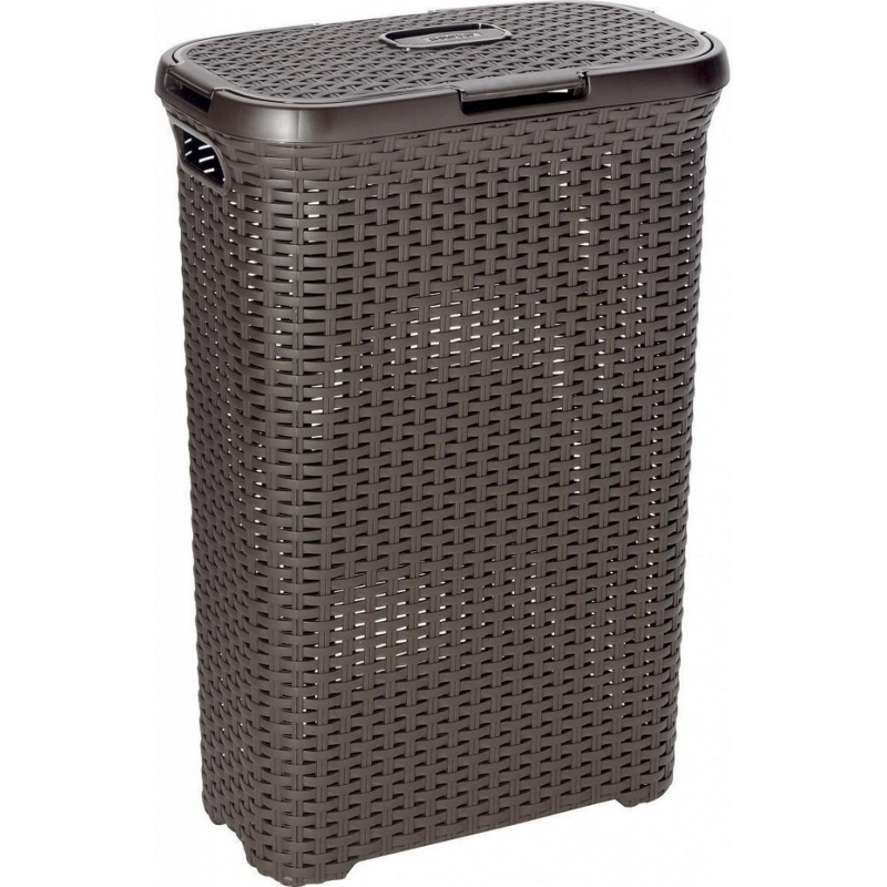 Koš na špinavé prádlo Curver RATTAN STYLE 40l hnědý 00709-210
