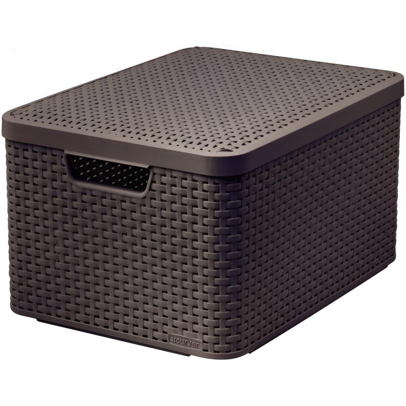 Box �lo�n� Curver STYLE s v�kem L tm.hn�d� 03619-210