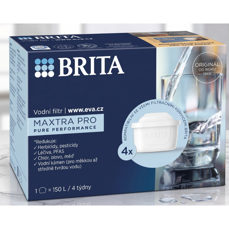 4x BRITA Maxtra Pro Pure Performance