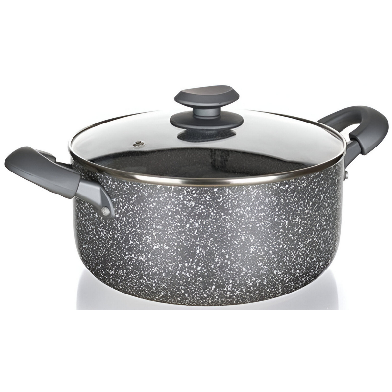 Hrnec Banquet Granite hlin�kov� s poklic� 24 x 11 cm