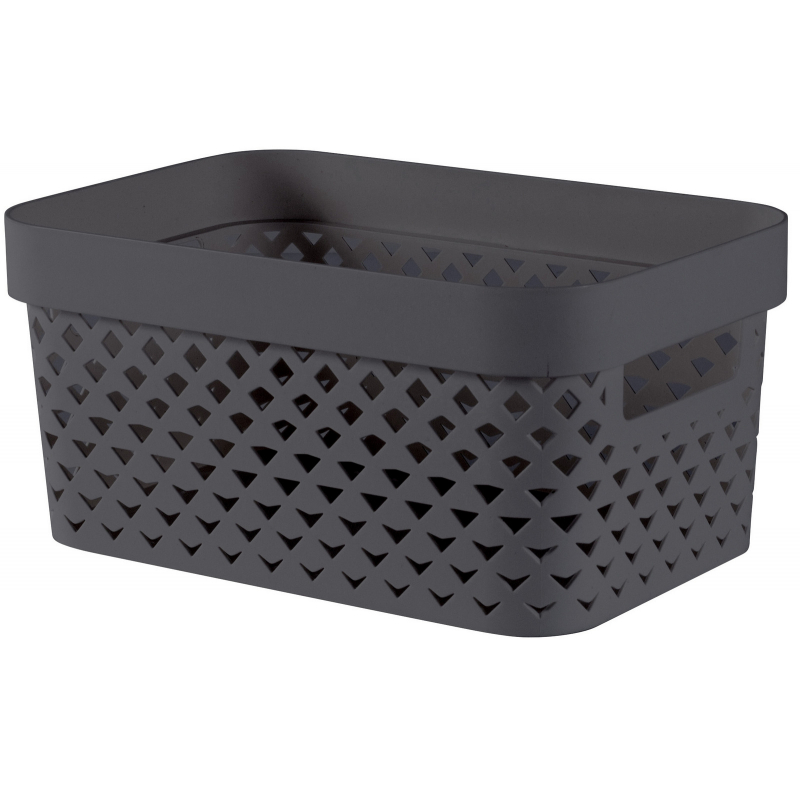 Košík Curver PURE šedý 4,5 l