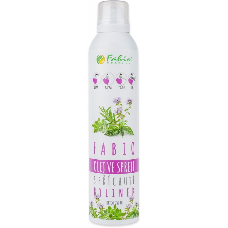 Olej Fabio ve spreji ochucený - BYLINKY 250 ml