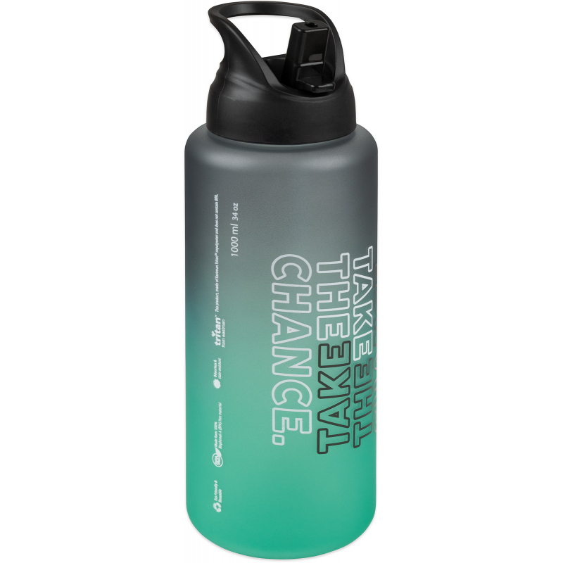 Láhev tritanová Moly green-black 1 l
