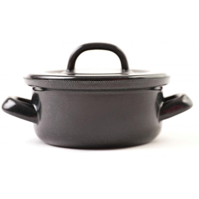 Kastrol s poklicí smalt BERYL 12cm, 0,5l