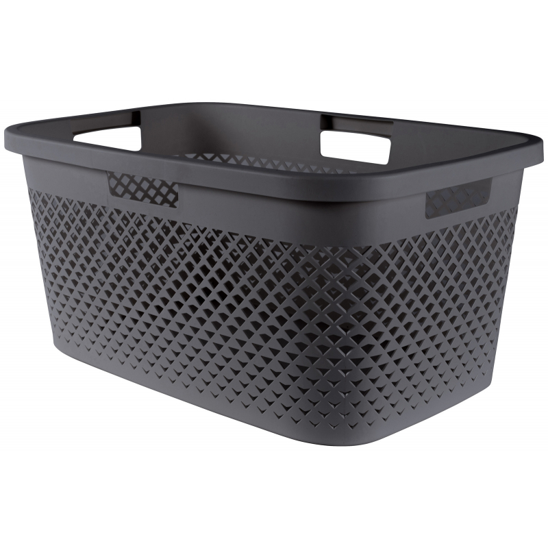 Koš na čisté prádlo Curver PURE 47l šedý