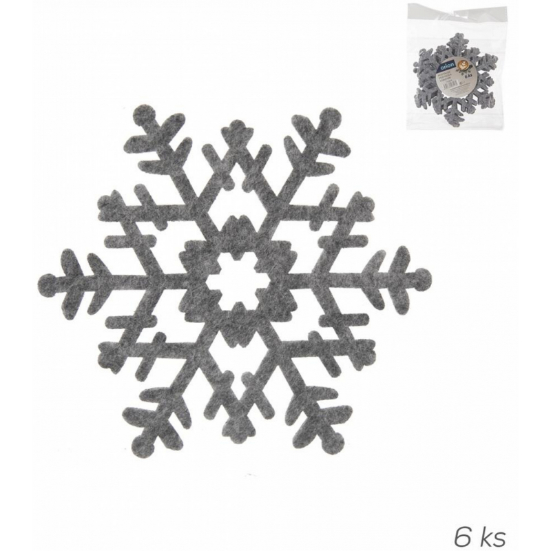 6x prost�r�n� podt�cek VLO�KA �ed� 13,5 cm