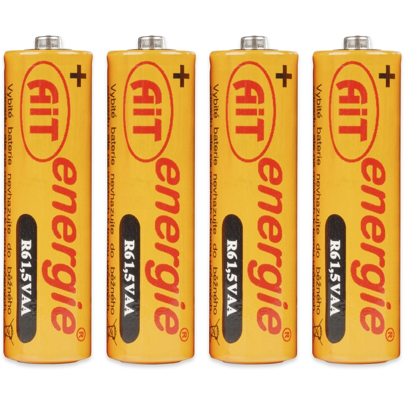 4x baterie AiT R6 AA tužková