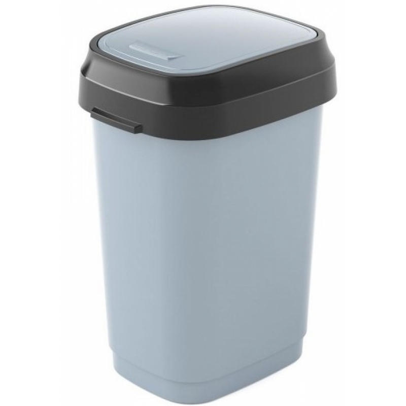 Ko� odpadkov� KIS Dual Swing Bin S 10 l �ed�