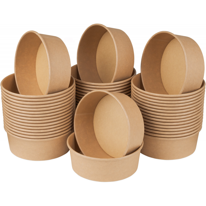 50x miska 1300ml EKO papírová 18cm