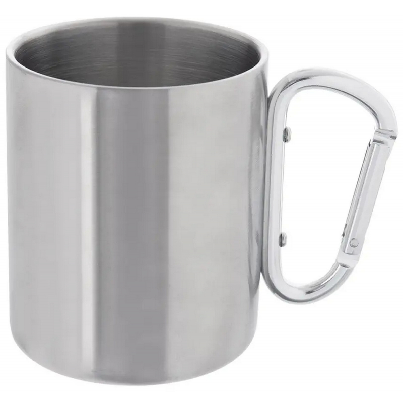 Hrnek Orion nerez dvouplášťový 350ml s karabinou