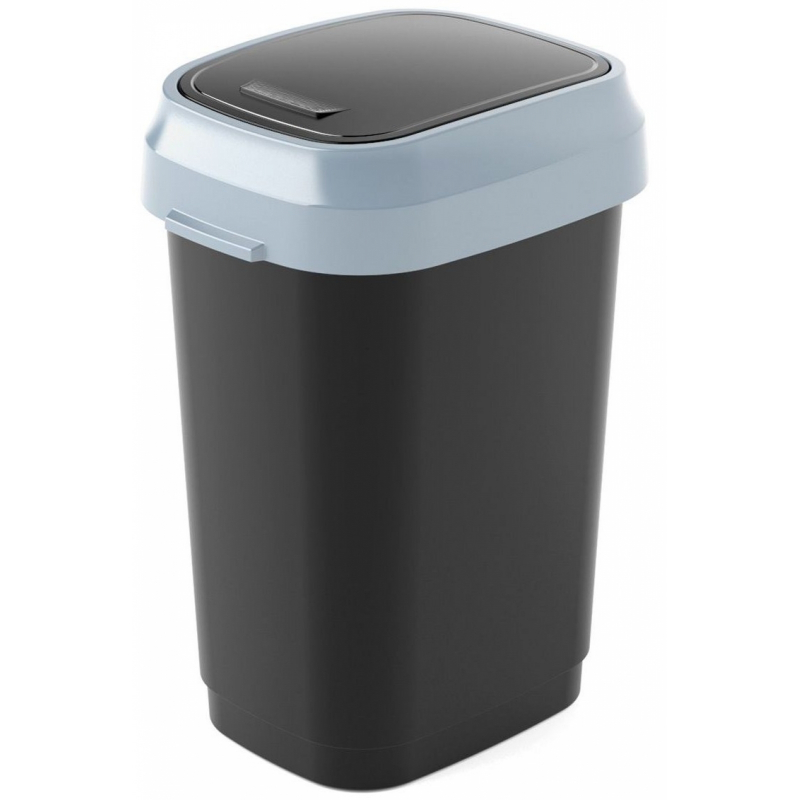 Koš odpadkový KIS Dual Swing Bin S 10 l černý