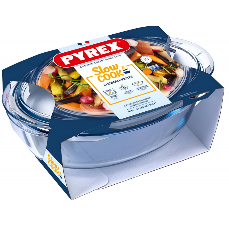 Pek�� sklen�n� PYREX 4,1l s v�kem
