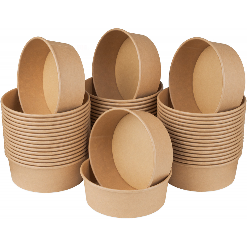 50x miska 500ml EKO papírová 15cm