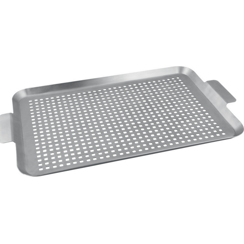 Plech grilovací Lamart LT5037 nerez děrovaný 50 x 30 cm