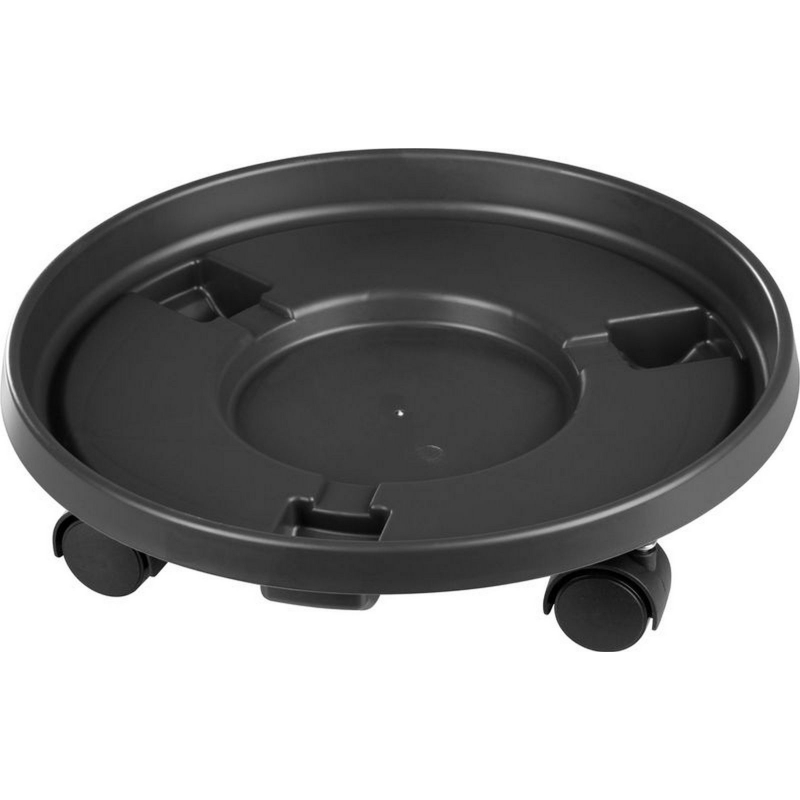 Podstavec pod květináč na kolečkách 33cm