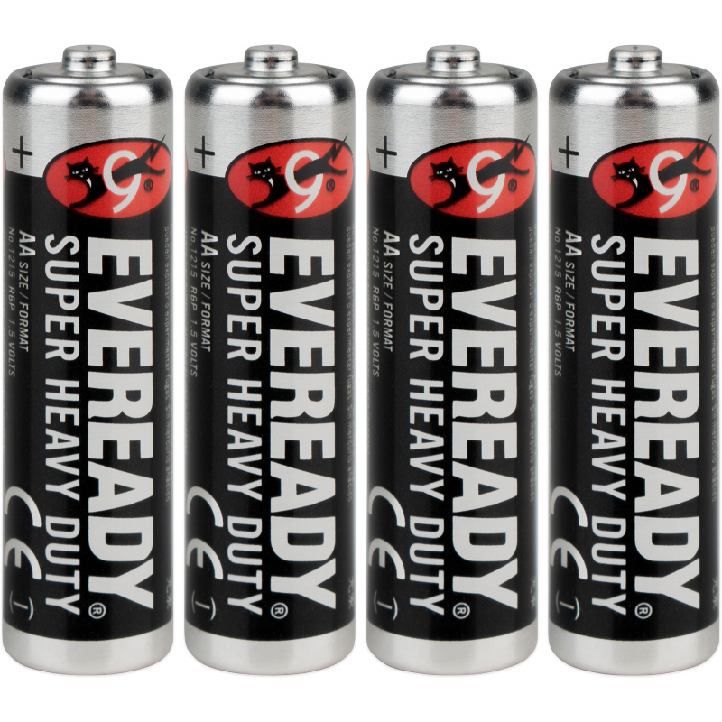 4x baterie EVEREADY R6 AA tužková